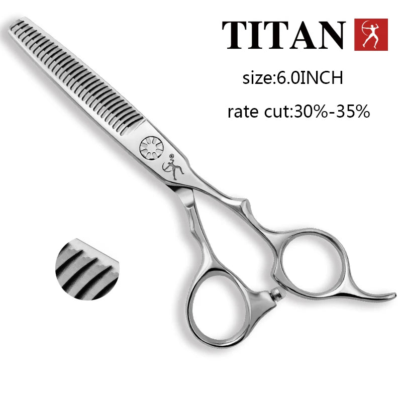Hikari Titan Professional Japanese Hair Scissors – VG10 Steel Handmade Cutting & Thinning Shears