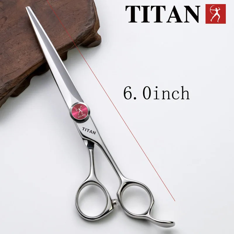 Hikari Titan Professional Japanese Hair Scissors – VG10 Steel Cutting & Thinning Shears, 6.0–6.5”