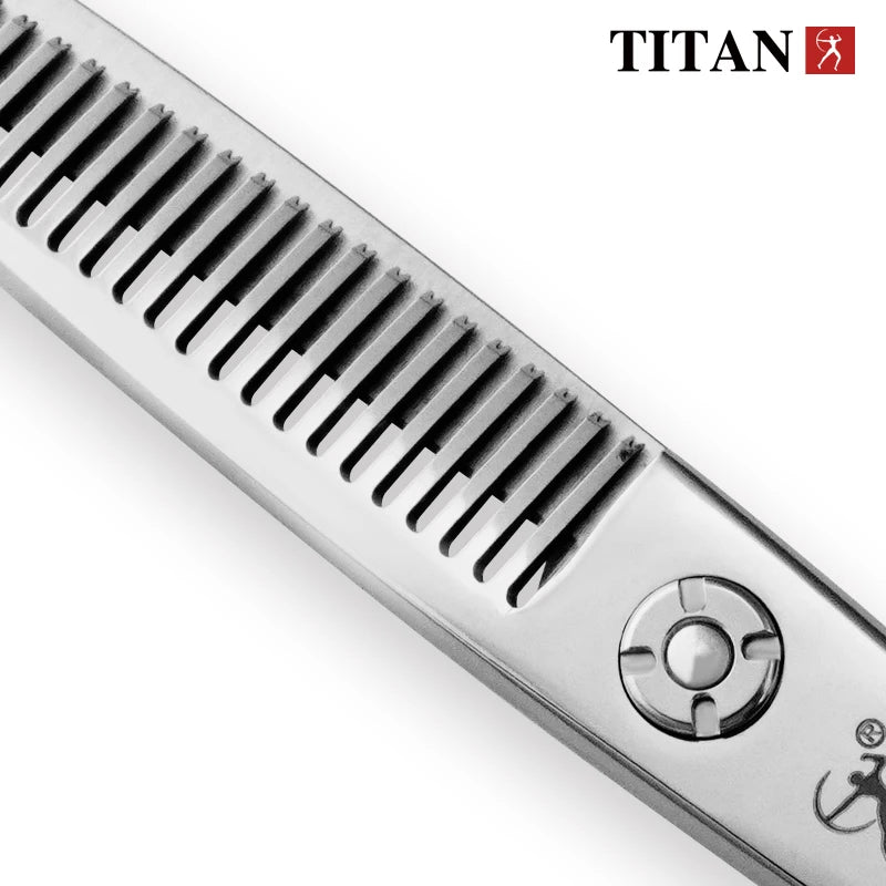 Hikari Titan Professional Japanese Hair Scissors – Cutting & Thinning Shears for Barbers & Hairdressers