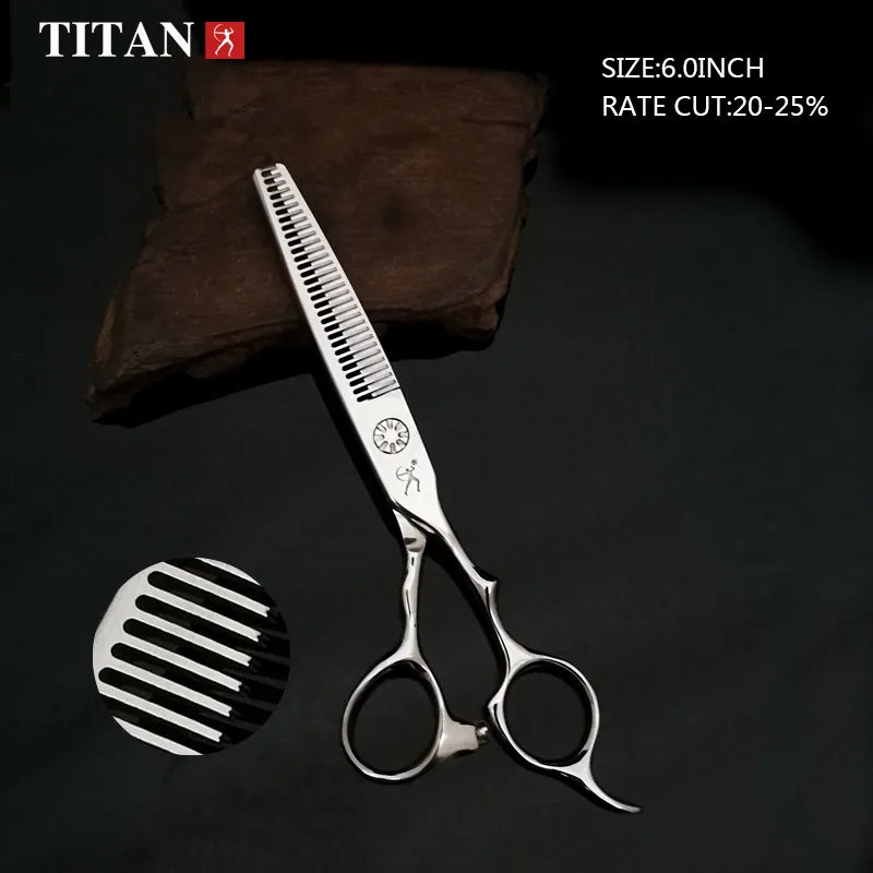 Hikari Titan Professional Japanese Hair Scissors – VG10 Steel Cutting & Thinning Shears