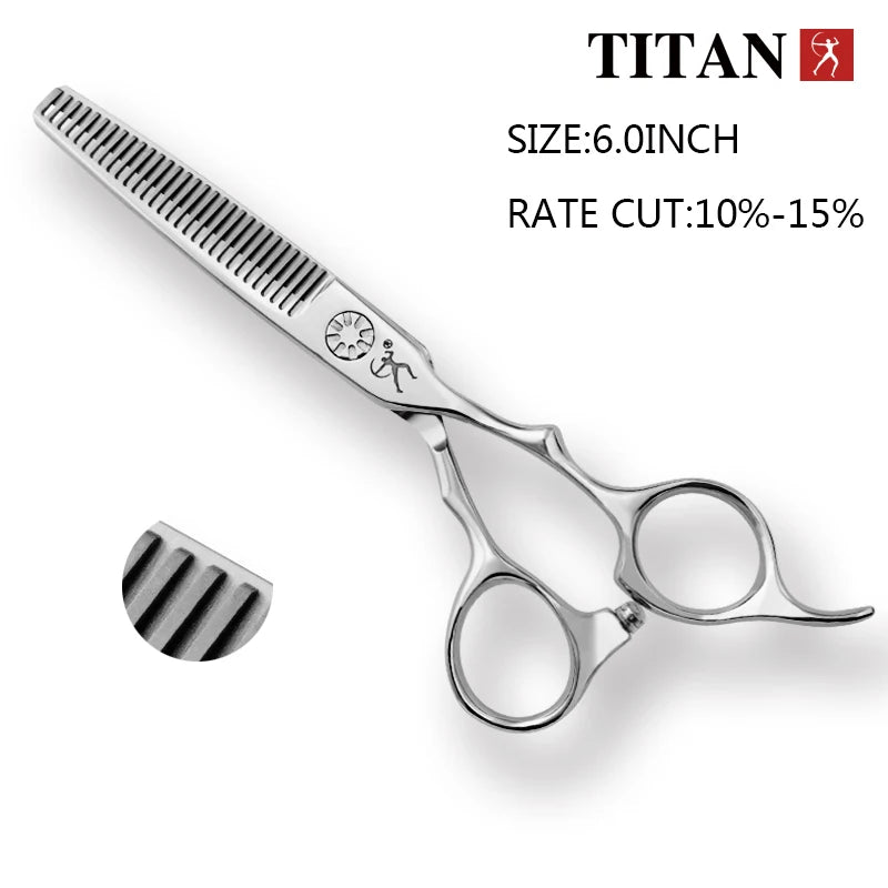 Hikari Titan Professional Japanese Hair Scissors – VG10 Steel Cutting & Thinning Shears