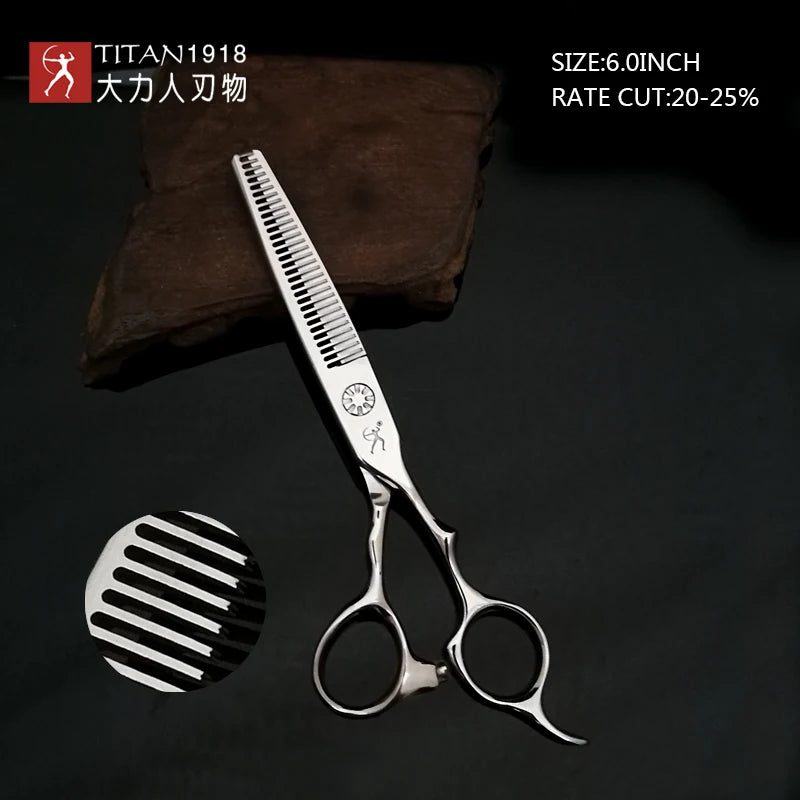 Hikari Titan Professional Japanese Hair Scissors – VG10 Steel Handmade Cutting & Thinning Shears