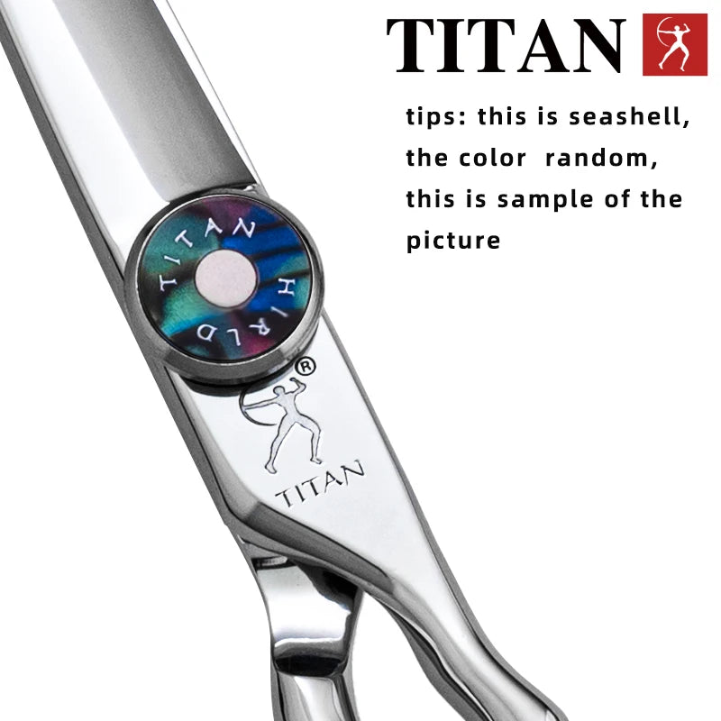 Hikari Titan Professional Japanese Hair Scissors – 6.0” Cutting & Thinning Shears