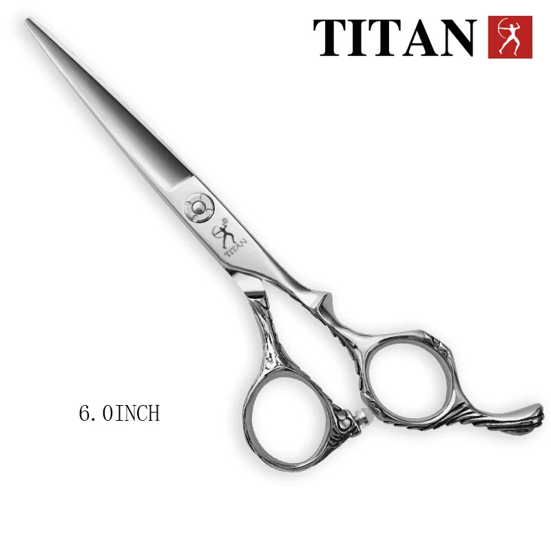 Hikari Titan Professional Japanese Hair Scissors – Cutting & Thinning Shears for Barbers & Hairdressers