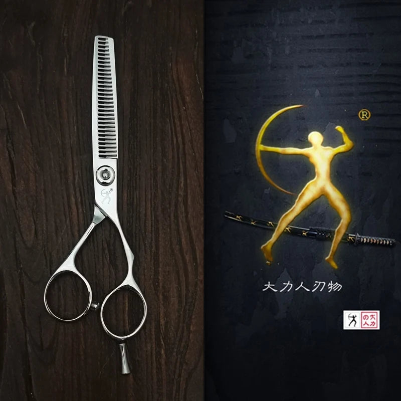 Hikari Titan Professional Japanese Hair Scissors – 6.0” Cutting & Thinning Shears